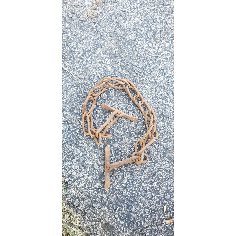 Hog Turner Chain and Two Handles